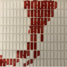 180 selos de segurança adesivos sensíveis à água com indicador