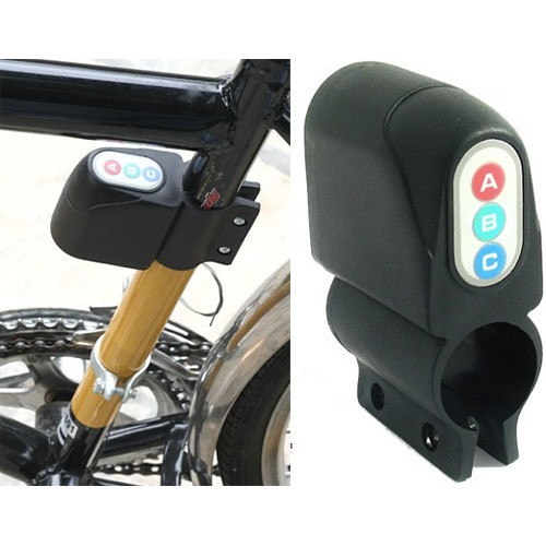 Alarme Antirroubo Bloqueio Bicicleta com Sensor Movimento