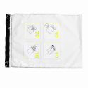 Maximum security envelope with numeric / barcode code and VOID