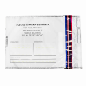 Maximum security envelope with numeric / barcode code and VOID