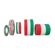 Klebeband dreifarbige italienische Flagge in 5 Größen Bester