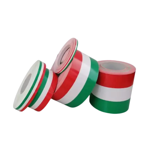 Banda adhesiva de vinilo bandera italiana para coche, motoneta