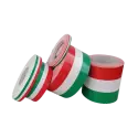 Fascia adesiva tricolore bandiera Italia in 5 misure a scelta