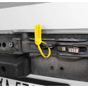 Plastic seals without metal insert, self-locking, fixed length.