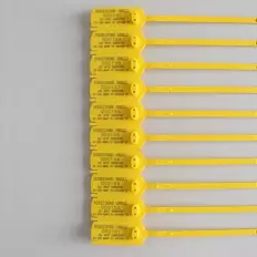 Vedantes de plástico sem inserção de metal, travamento