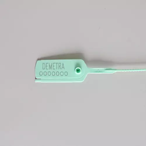 Vedações de segurança de plástico ajustáveis com pouca