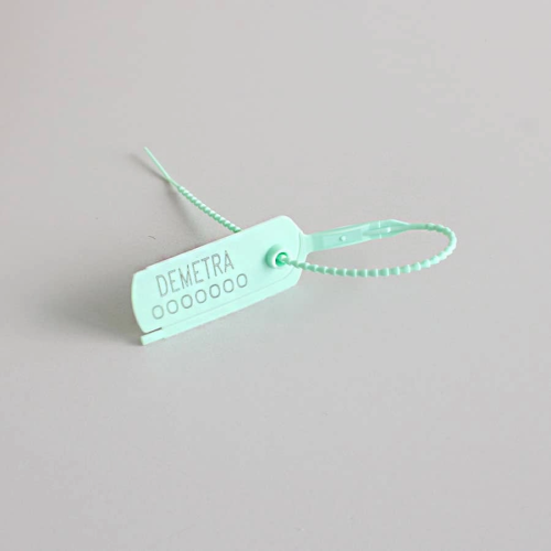 Vedações de segurança de plástico ajustáveis com pouca