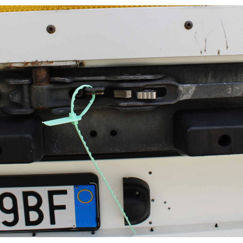 Sellos de seguridad de plástico ajustables con resistencia