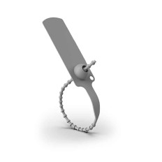 Precintos de seguridad de plástico ajustables económicos y 2