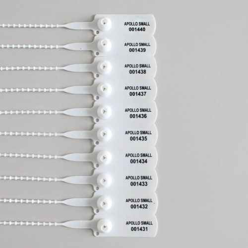 Sigilli di sicurezza in plastica regolabile economico fragile e