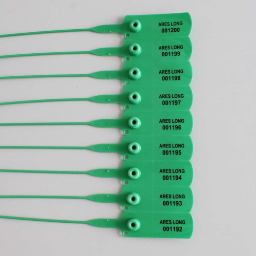 Scellés de sécurité en plastique réglables avec fermeture à