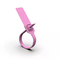 Sigilli di sicurezza in plastica regolabile con chiusura in