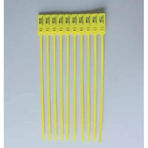 Scellés de sécurité en plastique réglables avec fermeture à