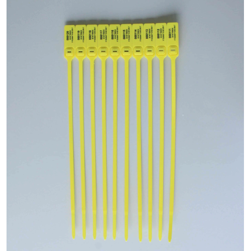 Verstellbare Sicherheitssiegel aus Kunststoff mit verstärktem