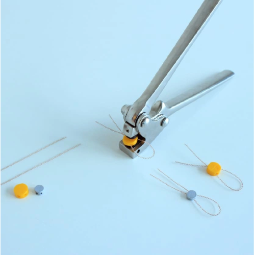 Lot-Sicherheitsplomben aus Kunststoff 1000 Stück Ø 9 mm Bester