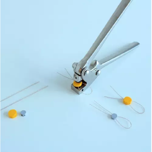 Sigilli di sicurezza a Piombino in plastica 1000 pezzi da Ø 9