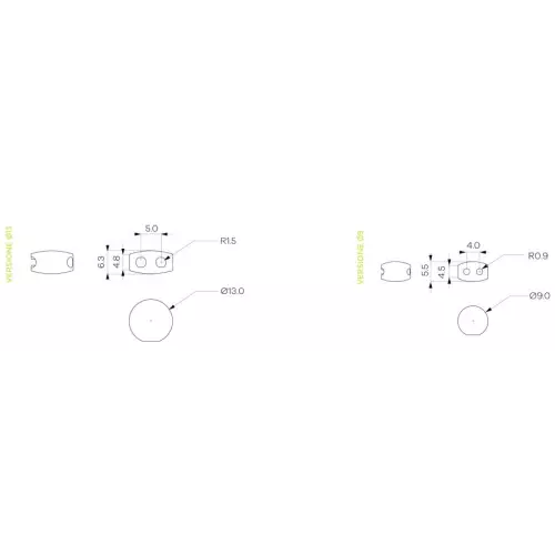 Lot-Sicherheitsplomben aus Kunststoff 1000 Stück Ø 9 mm Bester