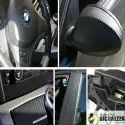 Pellicola adesiva in carbonio 3D termoconformabile car wrapping