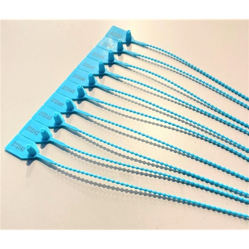 Sigilli di sicurezza in plastica flessibili regolabile con