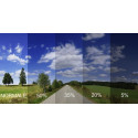 Film solaire teinté 20% noir pour vitres de voitures - 76x300cm