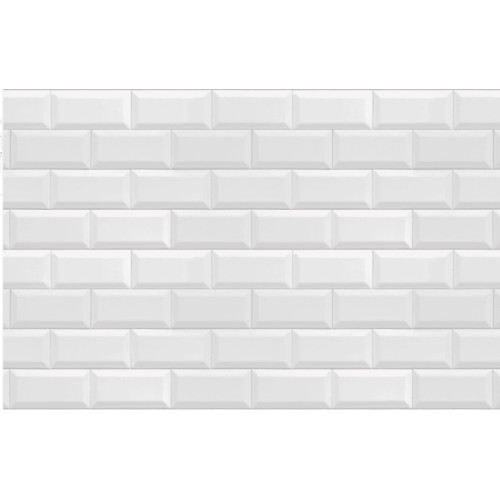 Película ecológica decorativa autoadhesiva ladrillo blanco