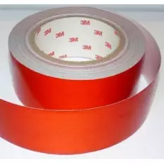 3M™ Scotchlite branded 580 series Red Reflective Vinyl Tape