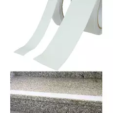 Transparente Antirutsch Klebebandstreifen, verschiedene