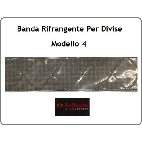 Mikroprismatisches Band GP 340 Silber für Warnkleidung