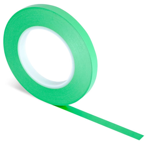 Ruban de masquage vert RI-MASK pour le vernissage - 9mm x 66MT