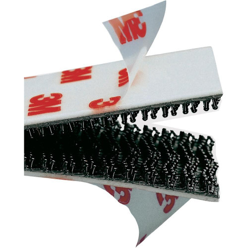 Pegatinas en velcro adhesivo negro Dual Lock™ de la marca 3M™