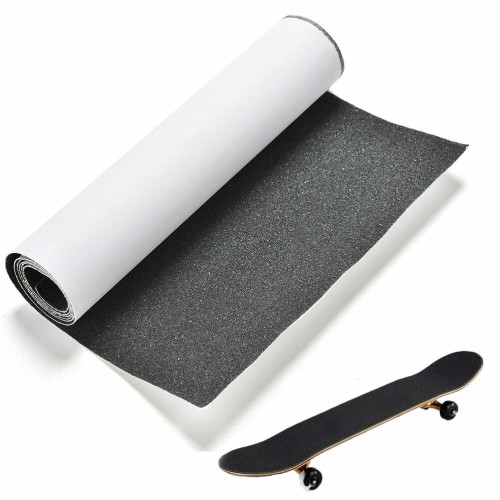 Foglio antiscivolo nero per rivestimento skateboard e snowboard