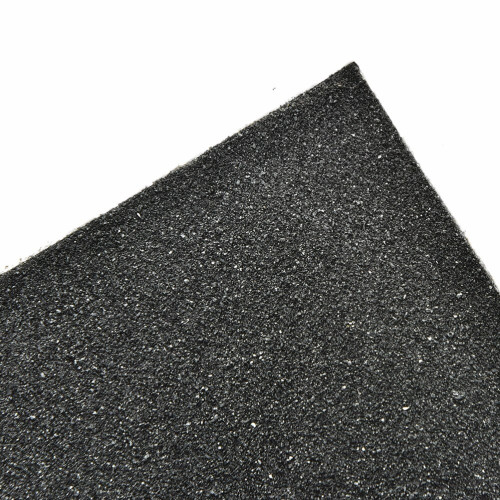 Folha adesiva antiderrapante preta para skate e prancha - 230mm