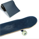 Folha adesiva antiderrapante preta para skate e prancha - 230mm