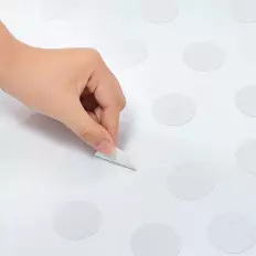 36 discos adesivos para banheiro antiderrapante - 4cm Melhor