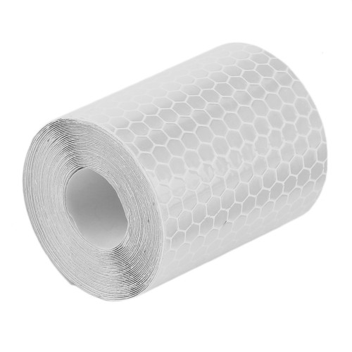 Cinta adhesiva reflectante blanca de señalización (Clase 2) -
