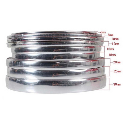 Banda cromada protectora para portera de coche Mejor precio