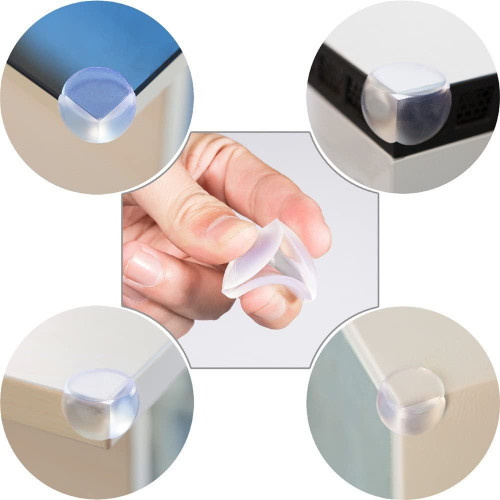 10pcs Loquets angulaires en silicone pour la sécurité des