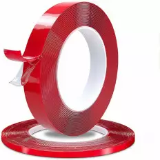 Nastro biadesivo trasparente alte temperature per fissaggio