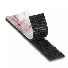 Velcro adesivo nero Dual lock SJ3550 3M™ in vendita al metro 2