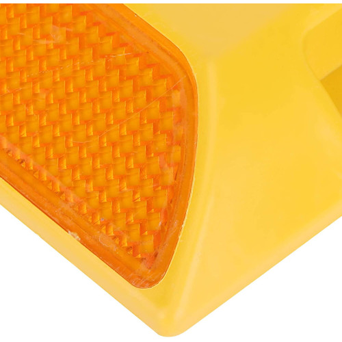 Orange plastic Road Reflector for Floor - 115x80x17mm Best