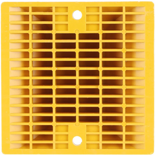 Orange plastic Road Reflector for Floor - 115x80x17mm Best