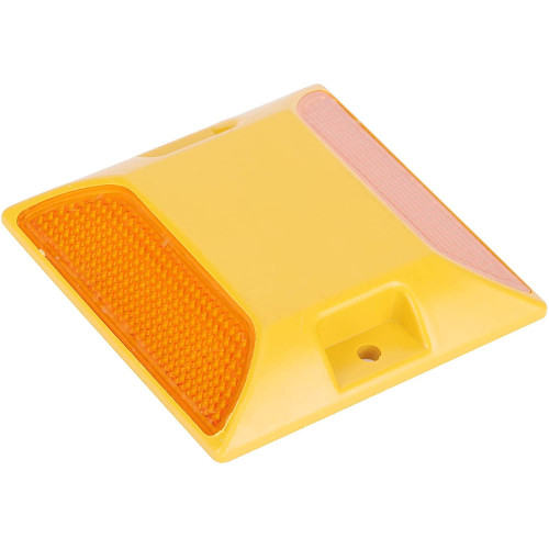 Orange plastic Road Reflector for Floor - 115x80x17mm Best