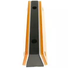 Riflettore Catarifrangente arancione da parete doppia in 2