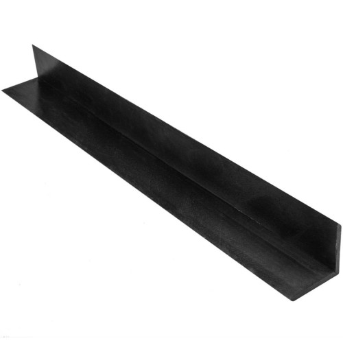 Black and yellow Chevron reflective rubber corner protector