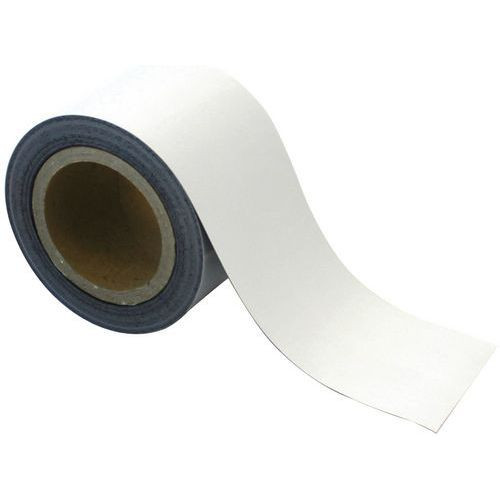 White Self Adhesive Metal Bar with Self Adhesive Backing for