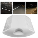 White Road Reflector for Floor in plastic material –