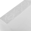 White Road Reflector for Floor in plastic material –