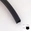 4M Guarnizione in gomma adesiva interno portiera auto a "D" per