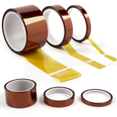 Fita adesiva de fita KAPTON em poliamida altas temperaturas até 300 ° BGA Proteção térmica de 33 metros 2