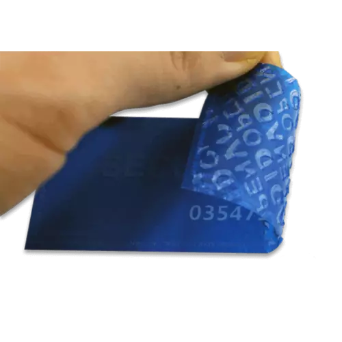 140 etiquetas numeradas antimanipulación VOID sin residuo 2x3cm